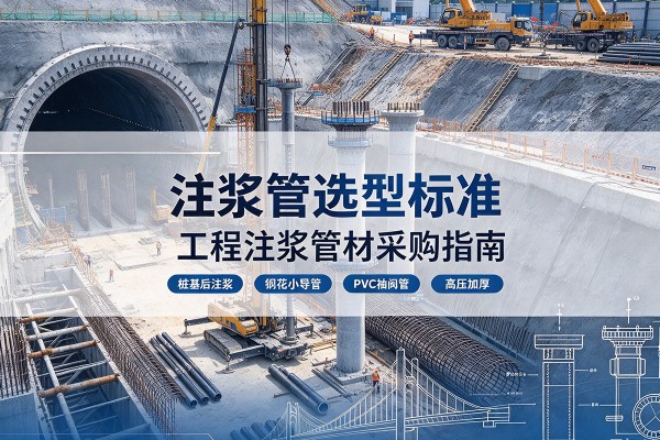 全椒注浆管选型标准