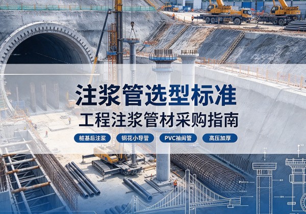 全椒注浆管选型标准